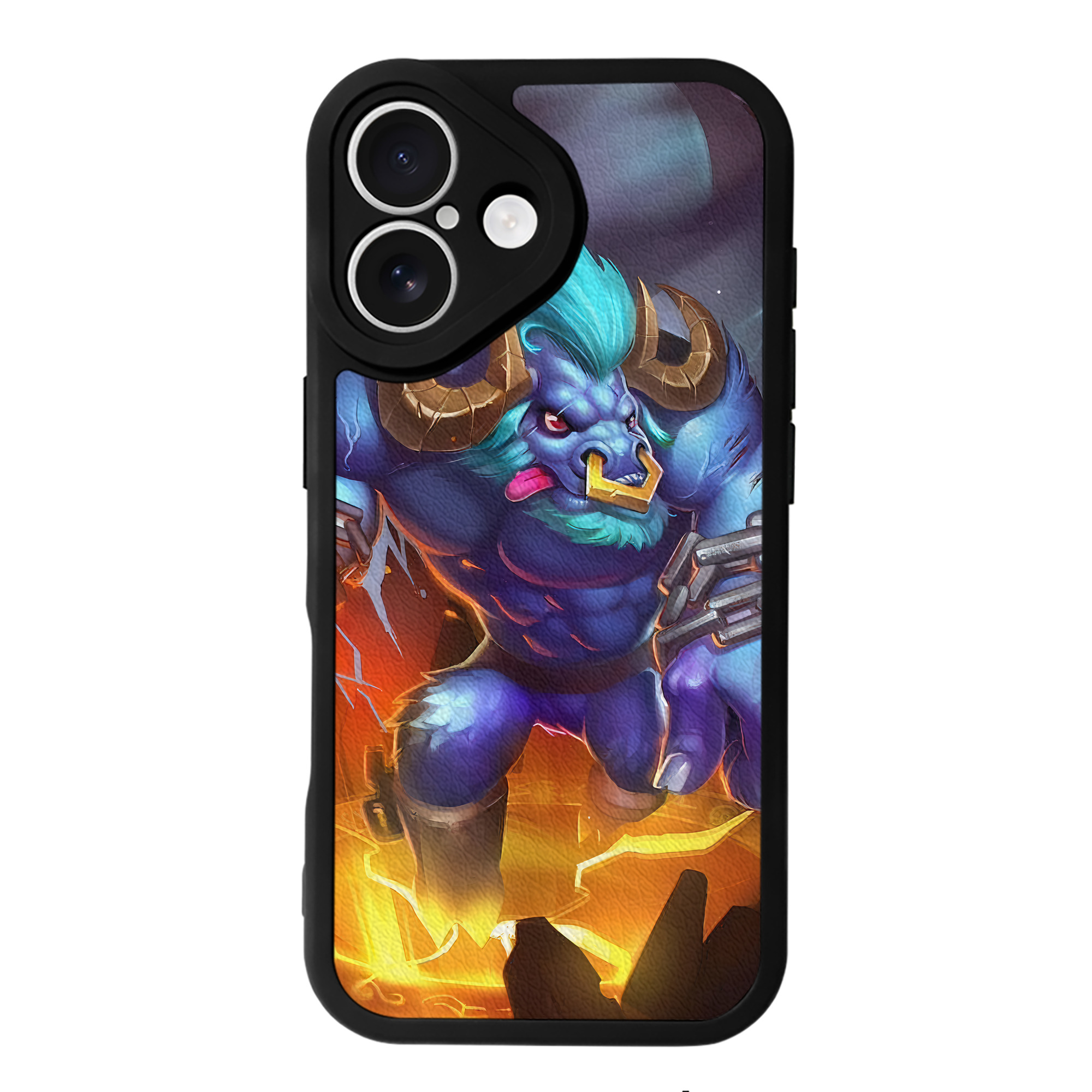 リーグ・オブ・レジェンド League of Legends LOL 【iPhone 16シリーズ対応】シリコンスマホケース（レザー調） 材質：シリコン